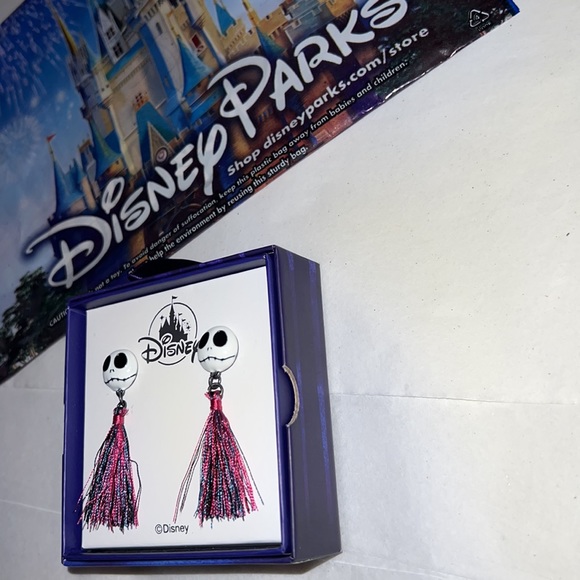 DISNEY The Nightmare Before Christmas Earring Jack the Skeleton - Picture 6 of 13
